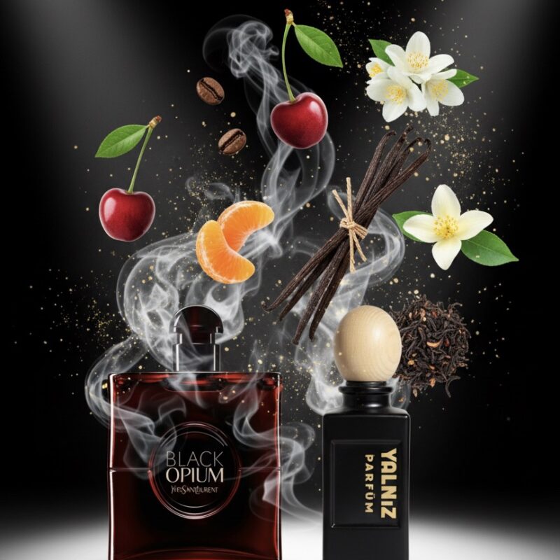 Black Opium Over Red Yves Saint Laurent